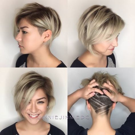 50 Best Short Haircuts and Hairstyles for Fine Hair Kort Bob, Short Hairstyles For Fine Hair, Trendy Short Hairstyles, Fine Curly Hair, Hairstyles For Fine Hair, Short Hairstyles Fine, Short Hair Undercut, Best Short Haircuts, Penteado Cabelo Curto