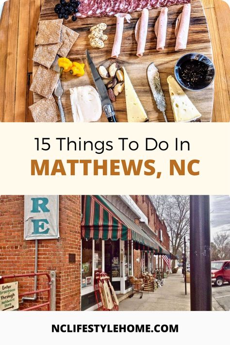 Things to Do in Matthews, North Carolina - NC Lifestyle Home Waxhaw North Carolina, Neighborhood Guide, Queen City, Local Farm, Pier Fishing, Best Places To Live, Great Restaurants, Bike Trails, New Adventures