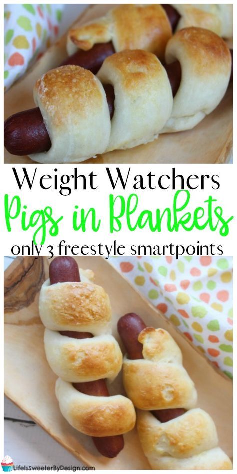 Pigs In Blanket, 2 Ingredient Dough, Weight Watchers Lunches, Pigs In Blankets, Cucumber Diet, Weight Watchers Snacks, Weight Watchers Smart Points, Weight Watchers Free, Weight Watchers Recipes