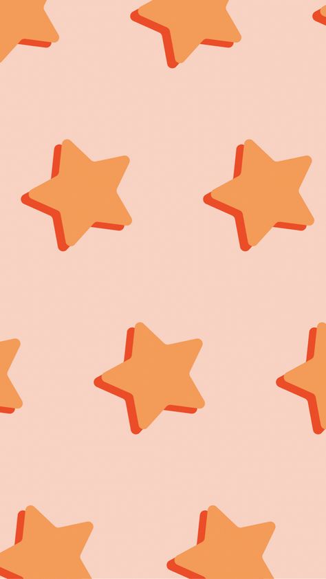 #iphonewallpapers #iphonebackgrounds #aesthetic #stars Cute Wallpapers Orange, Orange Christmas Wallpaper, Orange Star Aesthetic, Orange Star Wallpaper, Orange Stars Wallpaper, Orange Astetic, Iphonebackgrounds Aesthetic, Star Iphone Wallpaper, Pastel Orange Aesthetic