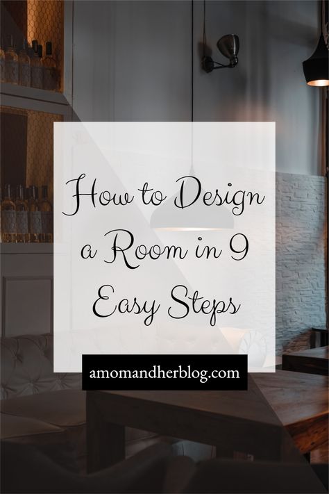 Easy steps to follow on how to design any room in 9 easy steps. #interiorroomdesign #interiorinspiration #ideasdesign #designideas #homedesigndecor #interiordesignideas #homestylesinterior Steps To Designing A Room, Design A Room, Decorate A Room, Diy Step By Step, Room Interior Design, How To Design, Home Design Decor, Room Interior, Easy Steps