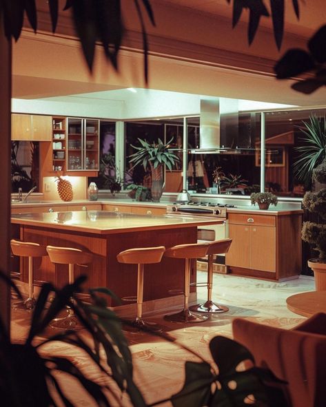 POV: Your new Palm Springs home in the 1980s 🌴 [AI] Get your wall posters on liminaldestinations.com and AI prompts on Ko-fi (links in bio!) • • • • #80sinterior #1980sinterior #80saesthetic #1980s #80svibes #80snostalgia #80sdecor #80s #80spenthouse #vintage #interiordesign #homedecor #luxuryhomes #midcentury #midcenturymodern #postmodern #luxury 80s Modern Home Decor, 80s House Interior, 1980s Interior, 80s Kitchen, 90s Interior, 80s Interior Design, 80s House, Palm Springs Home, 80s Home