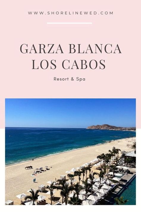 Need to know where to stay in Los Cabos? The gorgeous, all-inclusive Los Cabos resort, Garza Blanca, offers five-star oceanfront luxury. Plan your next getaway at the Garza Blanca Los Cabos Resort and Spa and enjoy a vacation in paradise. Cancun Wedding Reception, Best Beaches In Mexico, Los Cabos Wedding, Luxury Plan, Destination Wedding Mexico, Dream Destination Wedding, List Of Activities, Places To Get Married, Resort And Spa