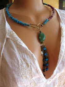 Silk thread jewelry