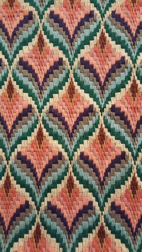 Motifs Bargello, Pola Jaring, Embroidery Project Ideas, Bargello Quilt Patterns, Bargello Quilt, Bargello Patterns, Bargello Quilts, Cushion Embroidery, Bargello Needlepoint