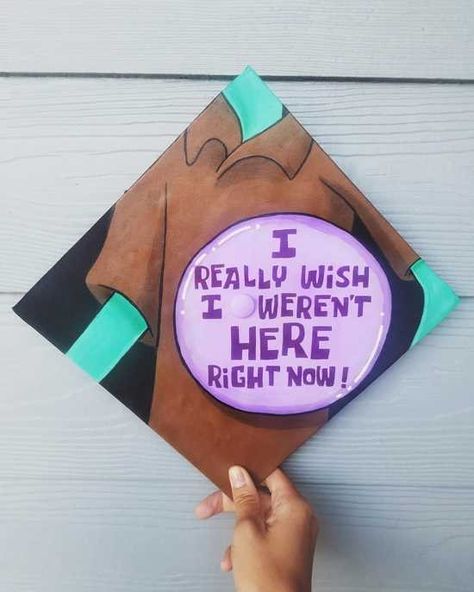 Graduation Quote Ideas, Spongebob Grad Cap, Funny Grad Cap Ideas, Spongebob Graduation, Spongebob Graduation Cap, High School Graduation Cap Designs, Grad Cap Ideas, Funny Graduation Caps, Creative Graduation Caps