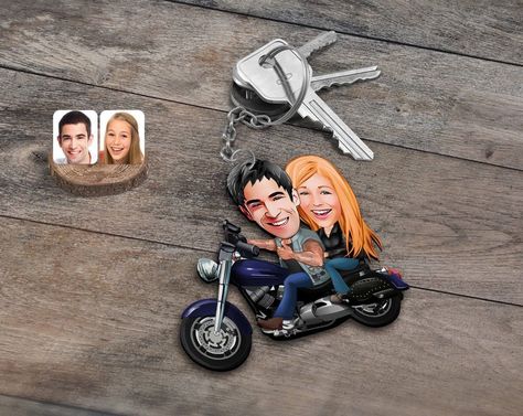 Excited to share the latest addition to my #etsy shop: Personalized Cartoon Custom Large Motorcycle Keychain, Motorcycle Keychain, Cyclist Keychain,Sports,Bicycle Lover Gift,Personalized Keychain https://etsy.me/3sL04HY #keychain #charmkeychain #initialkeychain #custom Motorcycle Keychain, Beer Birthday, Wooden Keychain, Marriage Gifts, New Job Gift, Person Cartoon, Photo Keychain, Job Gifts, St Patrick's Day Gifts