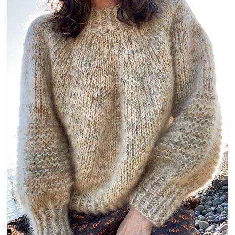 Strikkeopskrift Oversize Sweater, Sweaters Oversized, Men Sweater, Sweaters For Women, Tv, Knitting, Crochet, Instagram, Design