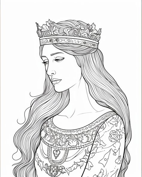 Print Coloring Pages - Free Printable Coloring Pages Bridgerton Coloring Page, Drawing Sheets For Kids, Golden Castle, Passive Programming, Print Coloring Pages, Mickey Coloring Pages, People Coloring Pages, Fashion Coloring Book, Coloring Pages Winter