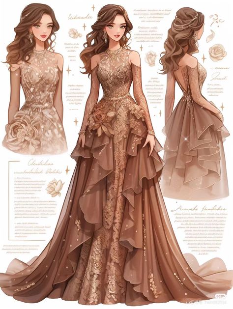 Dreamy Gowns, Dress Illustration, Dress Design Drawing, Old Fashion Dresses, Fantasy Dresses, Fashion Drawing Dresses, Dress Design Sketches, Fashion Illustration Dresses, Dress Sketches