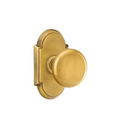 Baldwin Door Hardware, French Yellow, Entry Way Design, Design Theme, Glass Knobs, S Design, Unlacquered Brass, Building Ideas, Door Installation