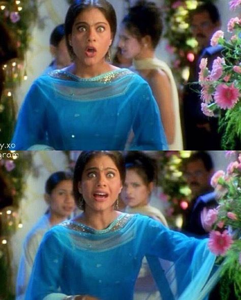 Kajol in Kabhi Khushi Kabhie Gham Kajol Movie Outfits, Kajol In Kabhi Khushi Kabhi Gam, Kajol Kabhi Khushi Kabhi Gham, Kavya Madhavan Wedding, Kajol Aesthetic, Blue Indian Aesthetic, Kajol Movies, Tamasha Movie, Kabhi Khushi Kabhie Gham