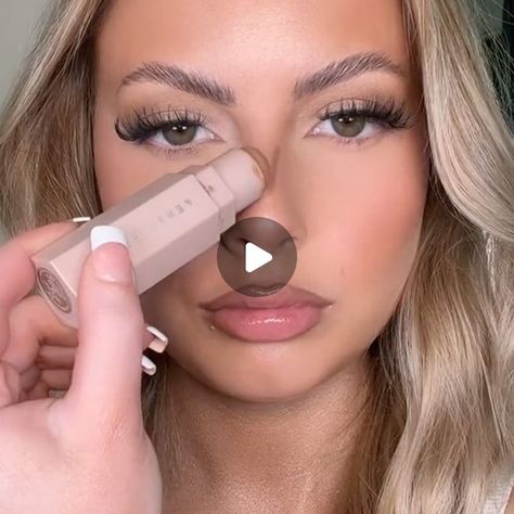 FENTY BEAUTY BY RIHANNA on Instagram: "#MatchStix 🤝 Contour Hacks

@siennaskyyy is showing y’all how to slay that button nose contour with #MatchStix Contour Skinstick in ‘Mocha’ ☕️ The easy-to-use stick format is perfection for targeted application and the iconic cream-to-powder formula is super easy to blend + stays put with no creasing or caking 💯

Cop this contour essential at fentybeauty.com, @ultabeauty, @sephora, @sephoracanada and @bootsuk 🤎" Button Nose Contour, Contour Hacks, Nose Contour, Button Nose, Nose Contouring, Contour Stick, Fenty Beauty, Ulta Beauty, Rihanna