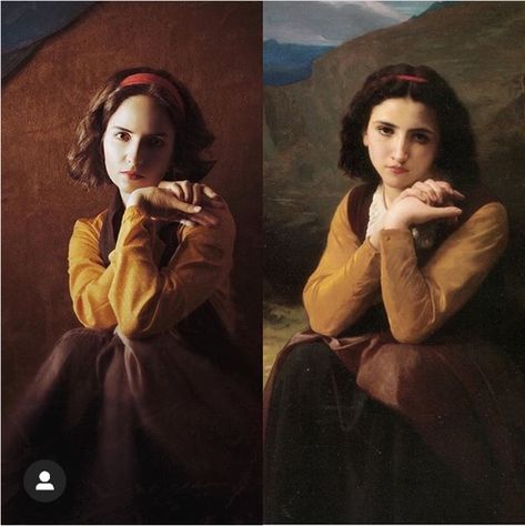 Photo Appropriation Paintings, Famous Painting Recreation, Photo Appropriation, Activist Art, Famous Portraits, Photo Recreation, Concept Photography, Art Apps, Famous Artwork