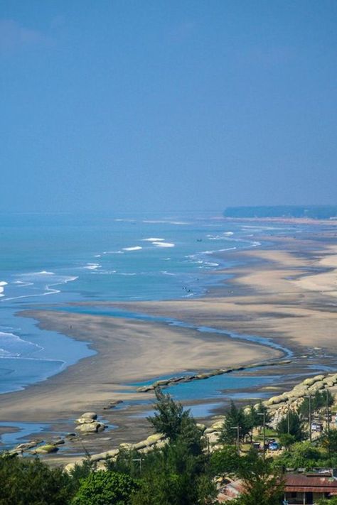 Bangladesh Travel, Beautiful Bangladesh, Cox's Bazar, Bay Of Bengal, Scenic Travel, Sunset Sea, Beaches In The World, Beautiful Landscape Wallpaper, Tourist Spots