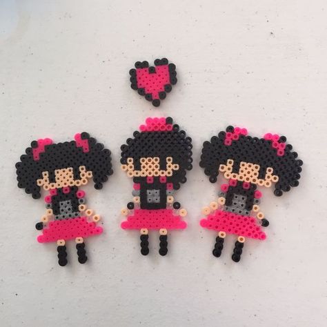 baby metal Bead Things, Hamma Beads Ideas, Pixel Beads, Melty Bead Patterns, Pearl Beads Pattern, Easy Perler Beads Ideas, Baby Metal, Hama Beads Design, Diy Perler Bead Crafts