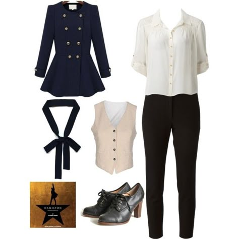 Hamilton Outfit Ideas, Hamilton Inspired Outfits, Hamilton Oc, Broadway Inspired Outfits, Hamilton Clothes, Hamilton Cosplay, Hamilton Party, Hamilton Costume, Broadway Outfit