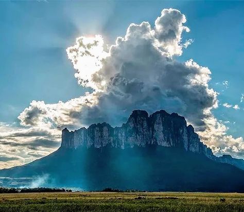 Monte Roraima Gran Sabana Venezuela Monte Roraima, Wonders Of The World, Mount Everest, Planets, Nature Photography, Mural, Wonder, Natural Landmarks, Photography