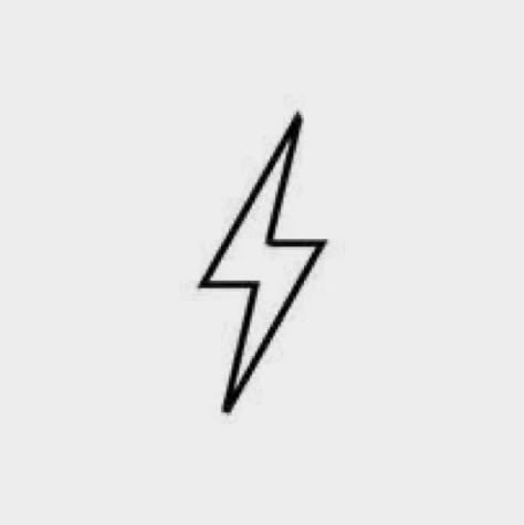 Lightning Bolt Tattoo Stencil, Lightning Bolt Rib Tattoo, Minimalist Thunder Tattoo, Lightning Bolt Outline Tattoo, Lightening Bolt Tattoo Design, Small Tattoos Lightning Bolt, Koe Wetzel Lightning Bolt Tattoo, Flame Flash Tattoo, Simple Lightning Bolt Tattoo