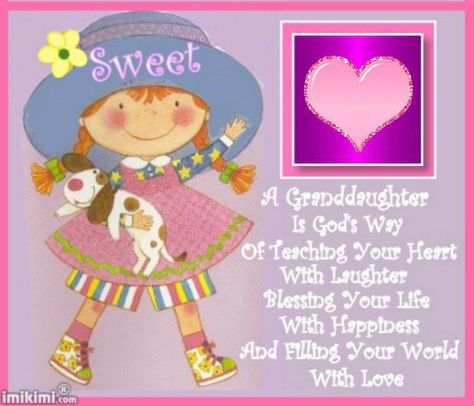 Love My Granddaughter, Happy Birthday Granddaughter, Birthday Granddaughter, Granddaughter Quotes, Birthday Verses, Happy Poems, Daughter Poems, Granddaughter Birthday, Love Anniversary Quotes