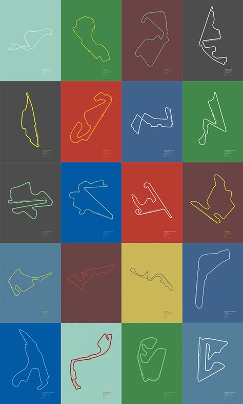 Formula 1 Circuits - Poster Series Racing Wallpaper, Formula 1 Iphone Wallpaper, Escuderias F1, Car Wheels Diy, Racing Track, F1 Art, F1 Wallpaper Hd, Formula 1 Car Racing, F1 Poster