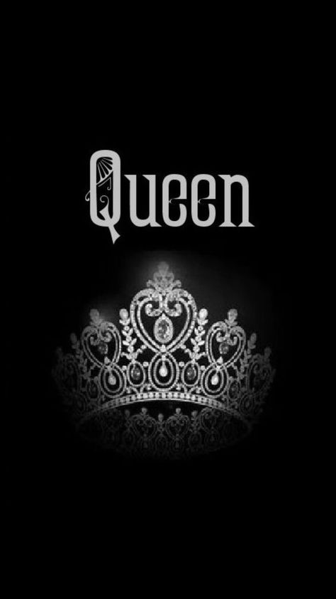 Black really sets this off! I love black! Black Queen Wallpaper, Queen Wallpaper Iphone, Queen Wallpaper, Crown Aesthetic, Black Queen, Wallpaper Iphone, Crown, Queen, Wallpapers