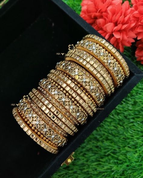 ⚜️ Customized 3d Kundan bangles for lehenga and Gold Kundan Bangles to match all outfits 🫶🩷 ⚜️ Customization available in all possible combinations of saree/any outfit colors ⚠️Strictly don’t copy our designs. Respective copyright actions will be taken accordingly 💌 We’re exclusively specialized in silkthread shining finishing and intricate stone finishing 🥰🥰 ⚜️ Follow @maya_venba_boutique for exquisite bangles collections and exclusive finishing ❣️ ❣️ DM/Whatsapp - 8637452661 to get c... Bangles For Lehenga, 3d Bangles, Kundan Bangles Design, Silk Thread Earrings Designs, Silk Thread Bangles Design, Silk Thread Earrings, Stone Bangles, Bangle Design, Thread Bangles Design