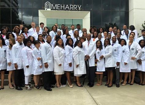 Meharry Medical College Class of 2020 (Just received white coats) Meharry Medical College, Medicine Inspiration, Motivational Board, Black Success, White Coats, College Class, Vision Board Examples, College Acceptance, Life Goals Future