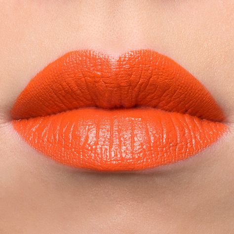 Sugarpill Cosmetics Lipstick Detox Pretty Poison, Female Lips, Sugarpill Cosmetics, Orange Makeup, High Fashion Makeup, Orange Lips, Color Lipstick, Best Lipsticks, Fairy Makeup