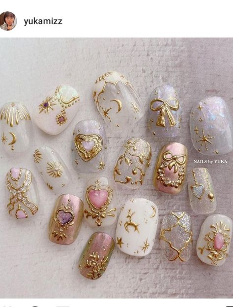 Mandala Nails, Lace Nail Art, Pretty Nail Polish, Lace Nails, Korean Nails, Nail Art Designs Diy, Really Cute Nails, Pastel Nails, Birthday Nails