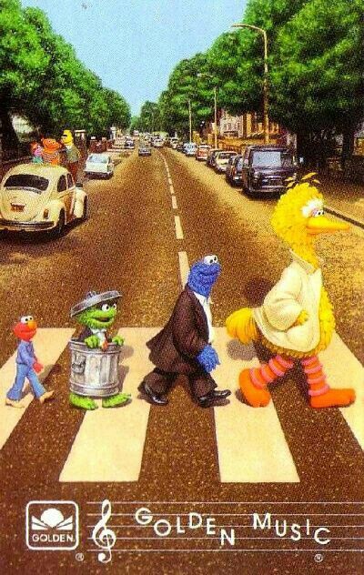 The Muppets, Abbey Road, Sesame Street, The Beatles, Cartoon Characters, Road, Art