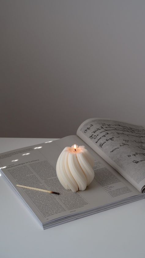 Swirl  candle |Swirl ribbed candle |  Twisted Candle |  Unique Shaped Candle | Swirl Soy Candle | Spiral Candle Jelly Candles, Twisted Candle, Spiral Candle, Contemporary Candles, Aesthetic Candle, Spiral Candles, Twist Candle, Minimalist Candles, Candle Design