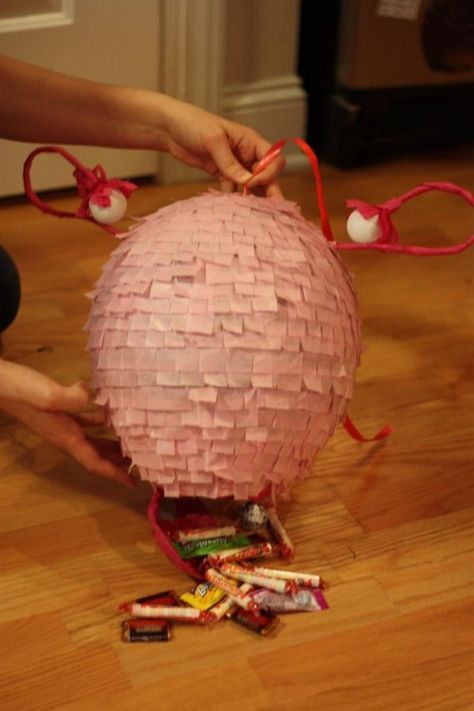 When ISN'T a uterus-shaped piñata appropriate for a baby shower?! Red Tent Party, First Moon Party, Moon Party Ideas, Period Party, Red Tent, Moon Party, Baby Shower Crafts, Red Party, Punching Bag