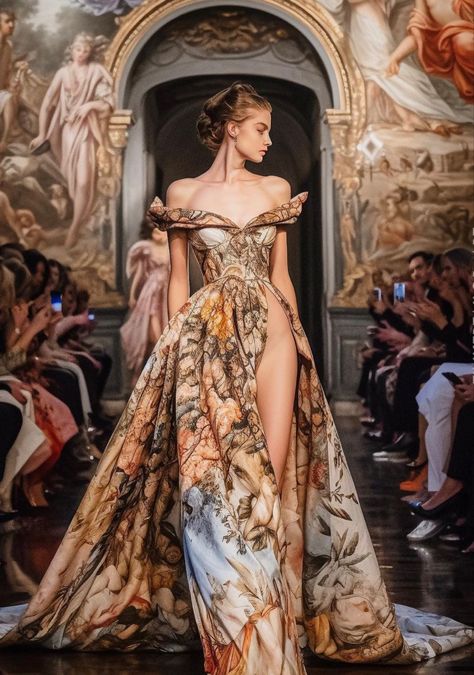 Runway Fashion Couture, Fantasy Dresses, Royal Dresses, Fantasy Gowns, Fairytale Dress, Fantasy Fashion, Edgy Outfits, Elegant Outfit, Designer Wedding Dresses