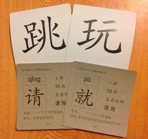 printed Mandarin flashcard Studying Mandarin, Mandarin Flashcards, Romanticising Studying, Mandarin Characters, Chinese Flashcards, Write Chinese Characters, Learning Mandarin, Mandarin Chinese Learning, Teacher Favorites