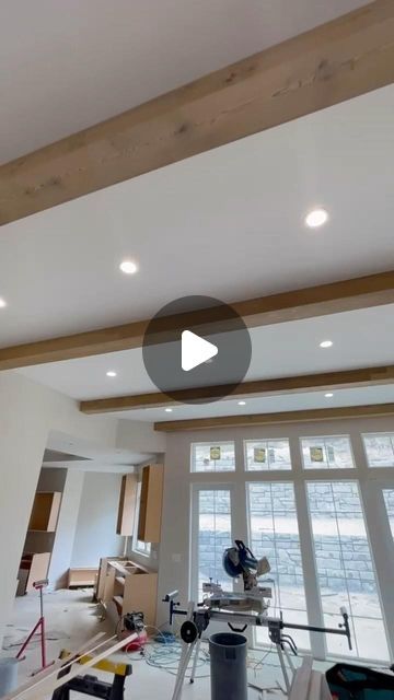 Boxed Beams Ceilings, Box Beams, Box Beam Ceiling, Vaulted Ceilings, River House, Wood Beams, Ceiling Beams, Vaulted Ceiling, Wood Box