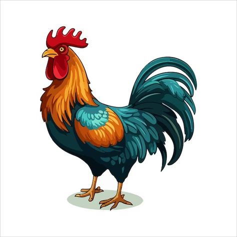 Arifinzainal1728 | Freepik Chicken Cartoon, Cartoon Chicken, Chicken