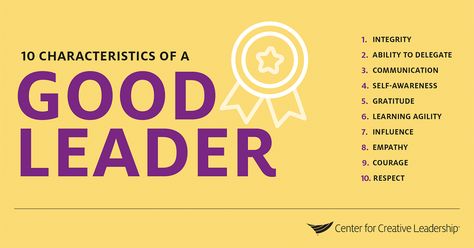 What Are the Characteristics of a Good Leader? - CCL Qualities Of A Good Leader, Leadership Definition, Trait Theory, Leadership Characteristics, Leadership Values, What Is Leadership, Organizational Psychology, Qualities Of A Leader, Leadership Development Training