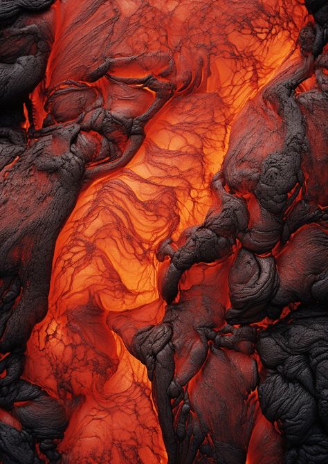 Magma Veins on Behance Donuts Donuts, Fields Photography, Natural Forms, Aesthetic Images, Patterns In Nature, Volcano, Nature Beauty, Geology, Mother Nature