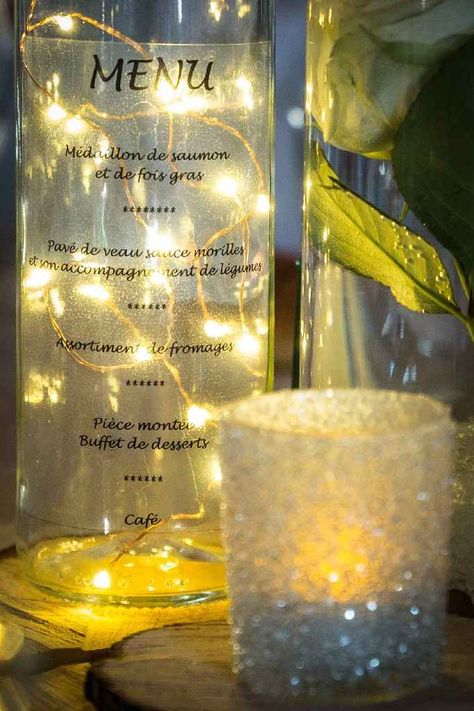 Menu bouteille comment le réaliser ? - Décoration - Forum Mariages.net Bayou Wedding, Message In A Bottle, Wedding Deco, Menu Restaurant, Menu Design, Wedding Day, Restaurant, Feelings, Design