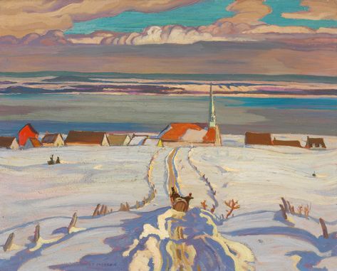 Group Of Seven Artists, Tom Thomson, Canadian Painters, Group Of Seven, Painting Snow, Canadian Art, Art Et Illustration, National Gallery, Winter Art