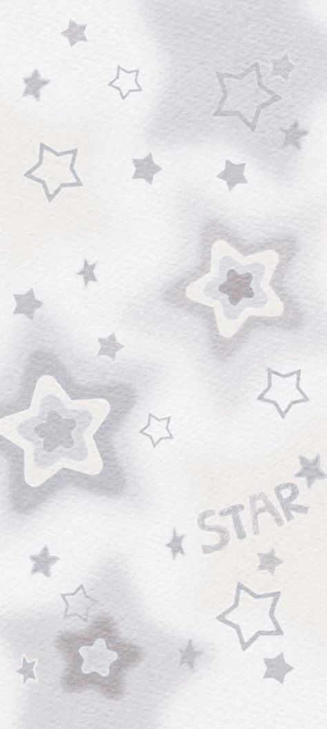 Cute Star Wallpaper Aesthetic, Aesthetics White Wallpaper, White Winter Wallpaper Iphone, Simple Star Background, Light Cute Wallpaper, Silver And White Aesthetic, Long Phone Wallpaper, Silver Y2k Wallpaper, Cute Wallpapers Stars