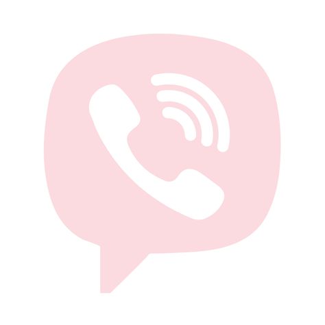 Viber Icon Pink, Viber Icon, Pink Icons, Screen Icon, App Logo, Clean Girl, Instagram Aesthetic, App Icon, Vimeo Logo