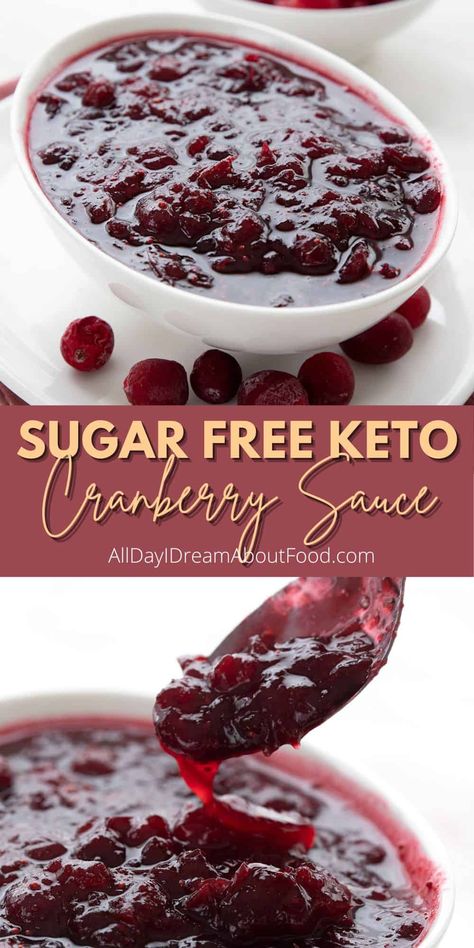 Thm Cranberry Sauce, Sugarfree Cranberry Sauce Recipes, Sugar Free Desserts Thanksgiving, Keto Stuffing Recipes, Gluten Free Recipes Dessert, Keto Cranberry Recipes, Keto Cranberry Sauce, Sugar Free Cranberry Sauce, Keto Cranberry