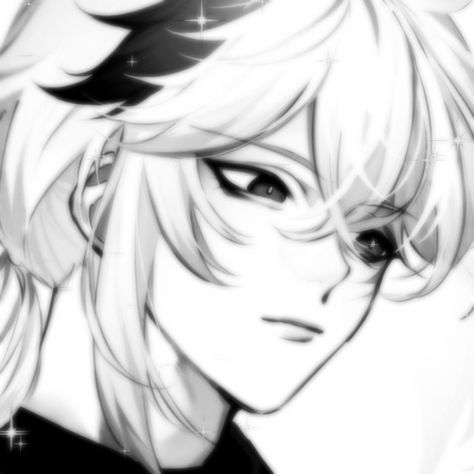 Kazuha Pfp Black And White, Kazuha Manga Icon Black And White, Kazuha Black And White, Kazuha Supremacy, Dark Edit, Kaedehara Kazuha, Iphone Case Stickers, Dark Icon, Png Icons