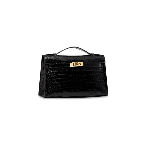 Mini Kelly Crocodile, Black Mini Kelly, Hermes Mini Kelly Crocodile, Hermes Kelly Bag Black, Hermes Kelly Clutch, Kelly 25 Black Epsom, Kelly Pochette, Hermes Black Small With Shiny Cocrodile, Mini Kelly