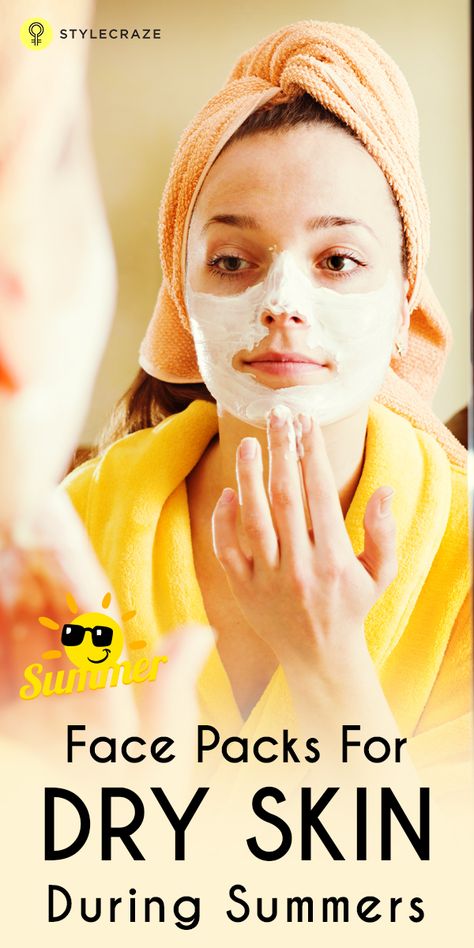 Face Packs For Dry Skin During Summers: Face packs are the best way to spoil your skin! Our expert Neha explores a few homemade face packs for dry skin in summer with the soul ... Homemade Face Pack, Dry Skin Makeup, Mask For Dry Skin, Dry Skin On Face, Dry Skin Remedies, Face Pack, Proper Skin Care, Diy Facial, Face Products