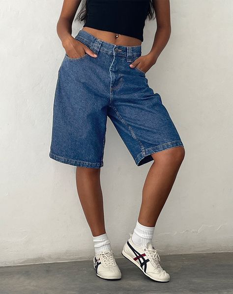 UP TO 50% OFF DENIM – motelrocks-com-us Skater Shorts, Digital Closet, Low Rise Shorts, Bleached Denim, Party Dress Long Sleeve, Strappy Top, Motel Rocks, Cowl Neckline, Body Con Skirt