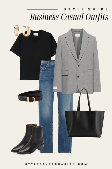 Business Casual Dinner Outfit, Business Casual Capsule Wardrobe, Business Casual Capsule, Spring Business Casual Outfits, Casual Capsule Wardrobe, Summer Business Casual Outfits, Business Casual Outfit, Create Business, What To Wear Fall