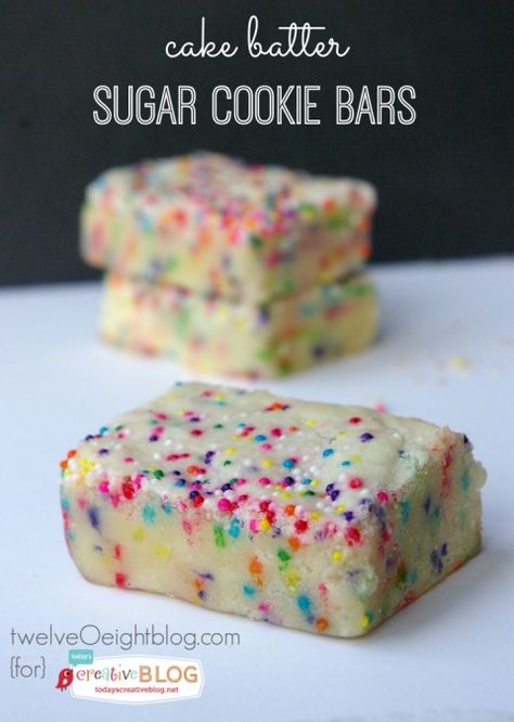 Cake Batter Bars, Cookie Bars Easy, Recipes Using Cake Mix, Easy To Make Cookies, Sugar Cookie Cakes, Sugar Cookie Mix, Sugar Cookie Bars, Cookie Bar, Cake Cookie